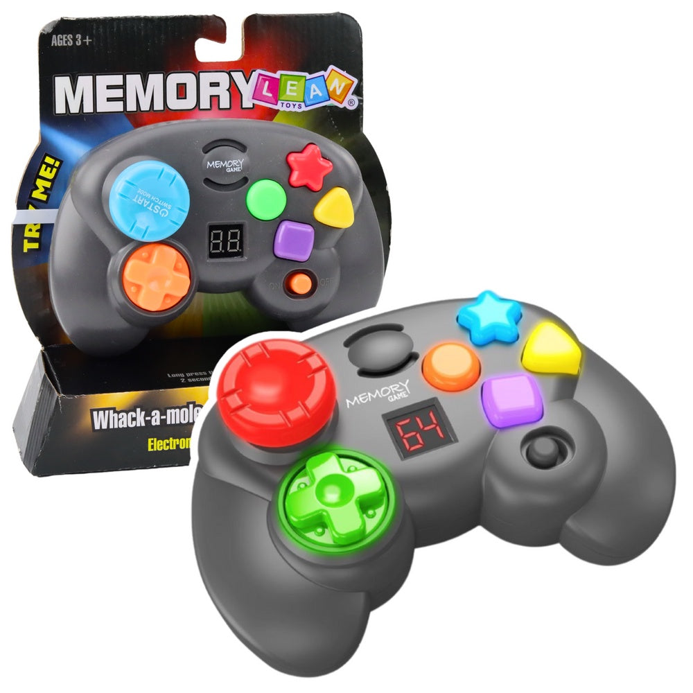 Elektroniskt minnesspel Memory PAD med ljus och ljud, 3+ år