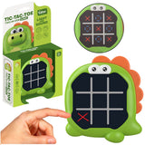 Elektroniskt spel 3-i-1 Dinosaur Tic Tac Toe/Pairs/Memory med ljus & ljud