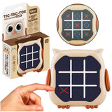Elektroniskt spel 3-i-1 Tic Tac Toe/Par/Minne med ljus & ljud