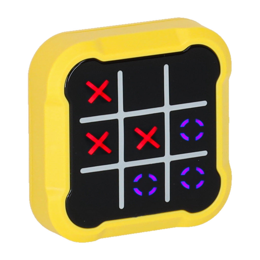 Elektroniskt tic tac toe-spel med LED, 4 spellägen, från 5 år