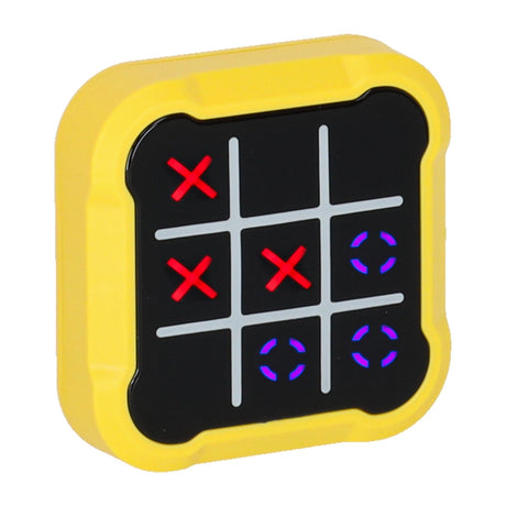 Elektroniskt tic tac toe-spel med LED, 4 spellägen, från 5 år