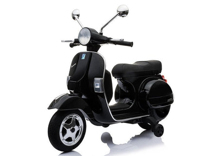 Elmotorcykel för barn 12V 2x45W 3-4 km/h svart med MP3/USB