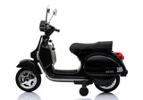 Elmotorcykel för barn 12V 2x45W 3-4 km/h svart med MP3/USB