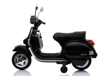 Elmotorcykel för barn 12V 2x45W 3-4 km/h svart med MP3/USB