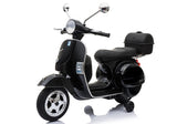 Elmotorcykel för barn 12V 2x45W 3-4 km/h svart med MP3/USB