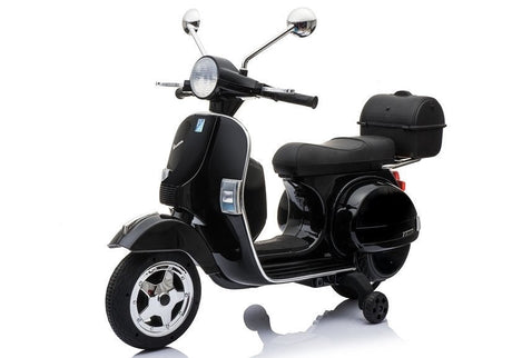Elmotorcykel för barn 12V 2x45W 3-4 km/h svart med MP3/USB