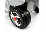 Elmotorcykel för barn 3+ 6V batteridriven 3-hjul silver