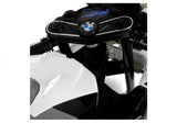 Elmotorcykel för barn BMW S1000RR 12V 45W silver med fjärrkontroll