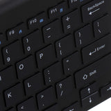 Eng Trådlöst tangentbord Utan ÅÄÖ 2.4GHz USB för Smart TV/PC/Mac/Android svart
