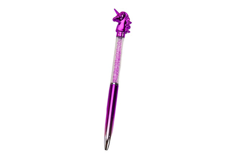 Enhörningsbläckpenna med diamanter 16 cm, 48-pack, färgval