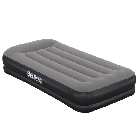 Enkel luftmadrass 191x97x36 cm med USB 5V pump & kudde 150 kg