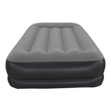 Enkel luftmadrass 191x97x36 cm med USB 5V pump & kudde 150 kg