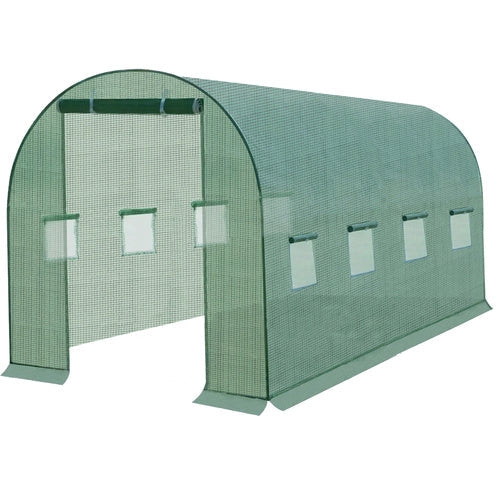Ersättningsfolie till växthustunnel 4x3x2 m PE 140 g/m² grön
