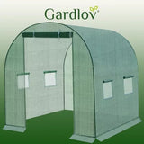 Ersättningsfolie trädgårdstunnel 200x200x200 cm PE 140g grön