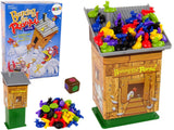 Exploding Chicken Coop färdighetsspel med exploderande hönshus, 2-4 spelare