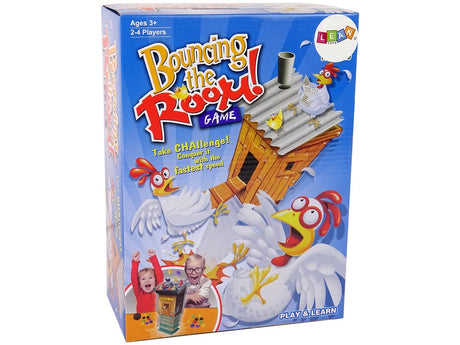 Exploding Chicken Coop färdighetsspel med exploderande hönshus, 2-4 spelare