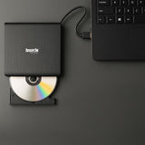 Extern DVD/CD-brännare USB 3.0 24x/8x för Windows/macOS/Linux