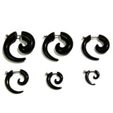 Fake expander svart 3 mm (nr 6) plast 1 st