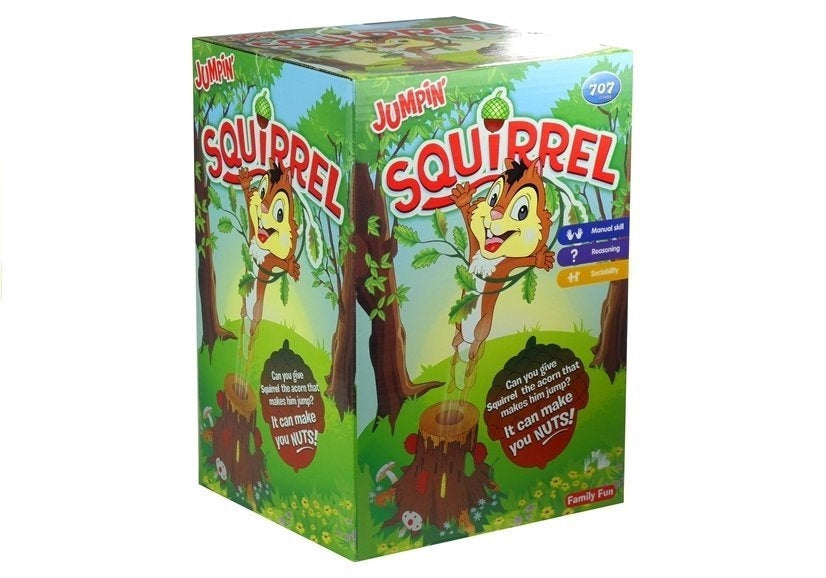Familjespel Jumpin' Squirrel pop-up spel 2-4 spelare från 4 år