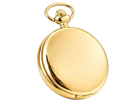 Fickkompass i metall guld 360° med lock 6x1,2 cm