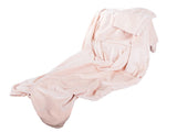 Filt med ärmar i fleece 200x140 cm beige universal storlek