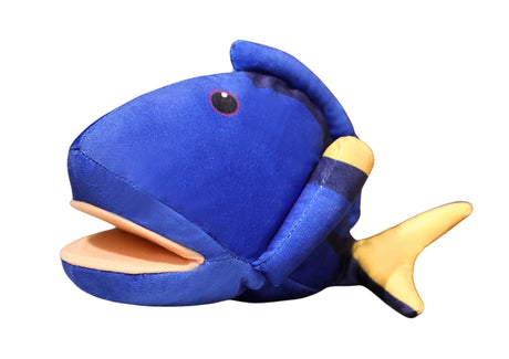 Fiskmaskot plyschleksak 25 cm CE-märkt EN71 från 3 år
