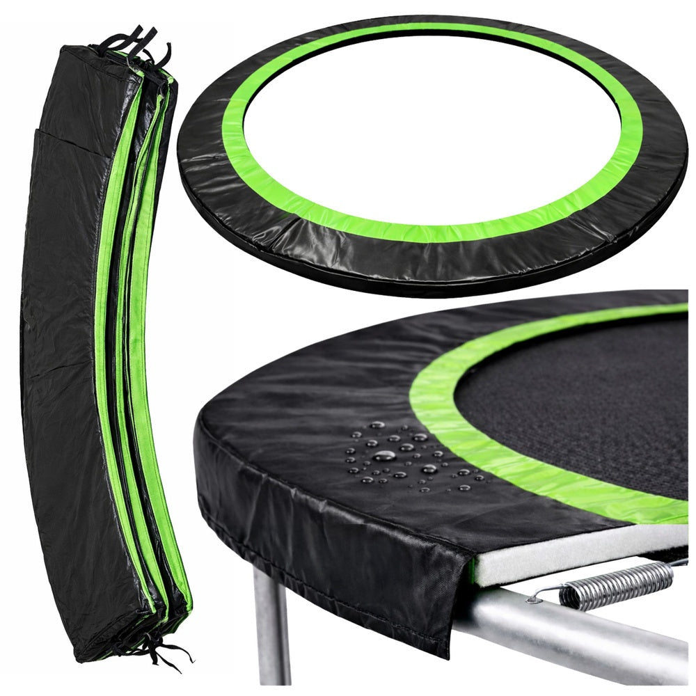 Fjäderskydd trampolin 6FT 180–183 cm PVC/PE med 10 mm skum