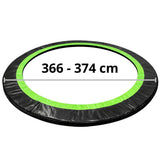 Fjädringsskydd trampolin 12 ft 360-376 cm, 10 mm vaddering