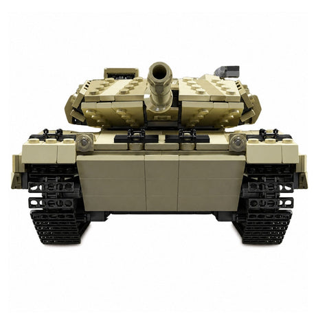 Fjärrstyrd Leopard stridsvagn byggset 1100 delar appstyrning 35,4 cm