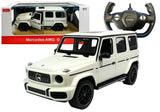 Fjärrstyrd Mercedes G63 off-road bil 1:14 med LED, 2.4 GHz vit
