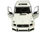Fjärrstyrd Mercedes G63 off-road bil 1:14 med LED, 2.4 GHz vit