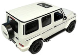 Fjärrstyrd Mercedes G63 off-road bil 1:14 med LED, 2.4 GHz vit