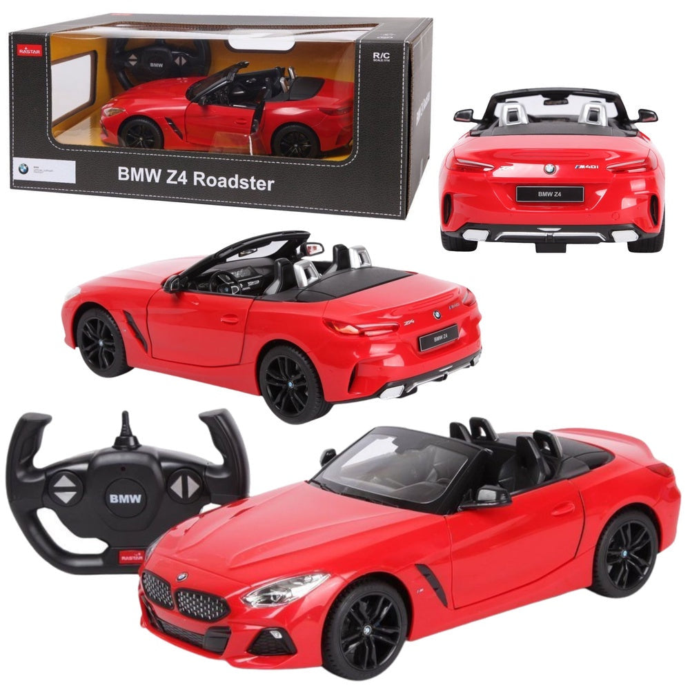 Fjärrstyrd RC-bil BMW Z4 Roadster 1:14 röd 2.4 GHz med ljus