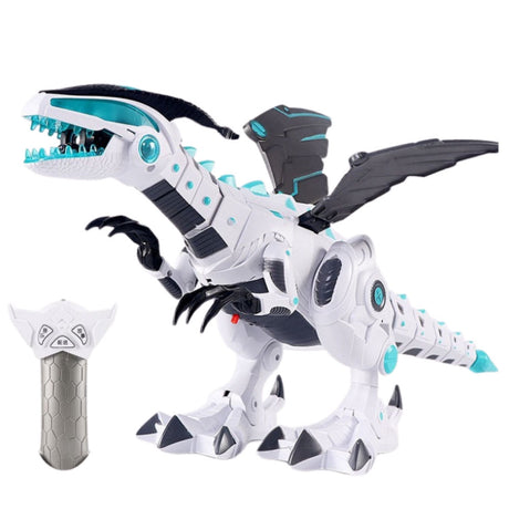 Fjärrstyrd RC dinosaurierobot med ljud, ljus och berättelser 47 cm