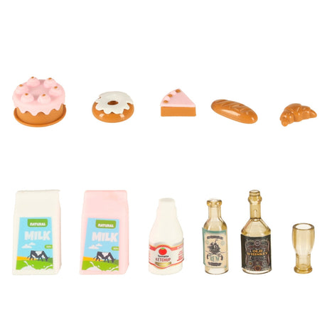 Fjärrstyrd RC-husbil food truck 2.4 GHz med ljus/ljud rosa set
