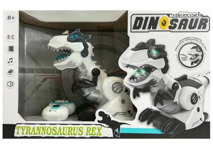 Fjärrstyrd T-Rex dinosaurieleksak med ljus och ljud, 6+ år