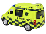 Fjärrstyrd ambulans leksaksbil med ljus och siren 22 cm gul