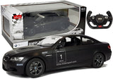 Fjärrstyrd bil BMW M3 1:14 svart 2.4 GHz LED-ljus 9 km/h