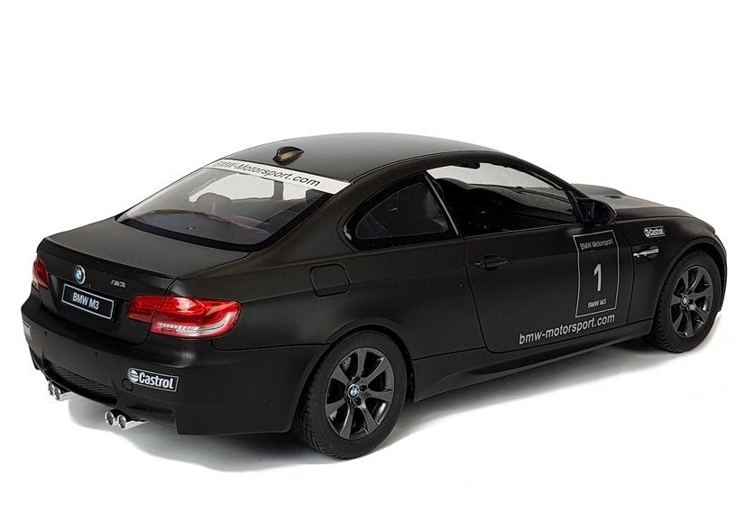 Fjärrstyrd bil BMW M3 1:14 svart 2.4 GHz LED-ljus 9 km/h