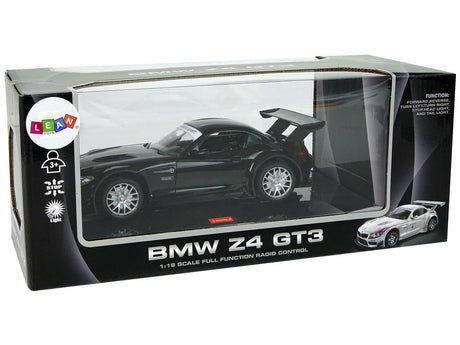 Fjärrstyrd bil BMW Z4 GT3 22 cm svart med 2,4 GHz fjärrkontroll