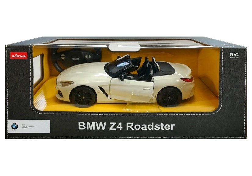 Fjärrstyrd bil BMW Z4 Roadster 1:14 vit 2.4 GHz med ljus