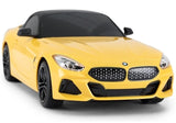 Fjärrstyrd bil BMW Z4 Roadster 1:18 2,4 GHz LED-ljus gul