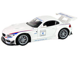 Fjärrstyrd bil BMW Z4 vit 31 cm med ljus och öppningsbara dörrar