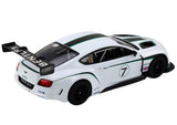 Fjärrstyrd bil Bentley Continental GT3 1:14 vit 2,4 GHz