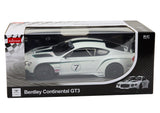 Fjärrstyrd bil Bentley Continental GT3 1:14 vit 2,4 GHz