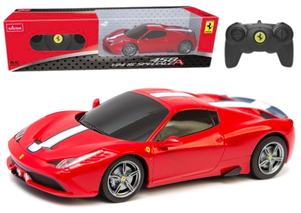 Fjärrstyrd bil Ferrari 458 Speciale 1:24 röd 2,4 GHz
