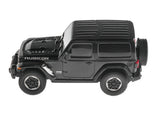 Fjärrstyrd bil Jeep Wrangler JL Rubicon 1:24 svart med fjärrkontroll