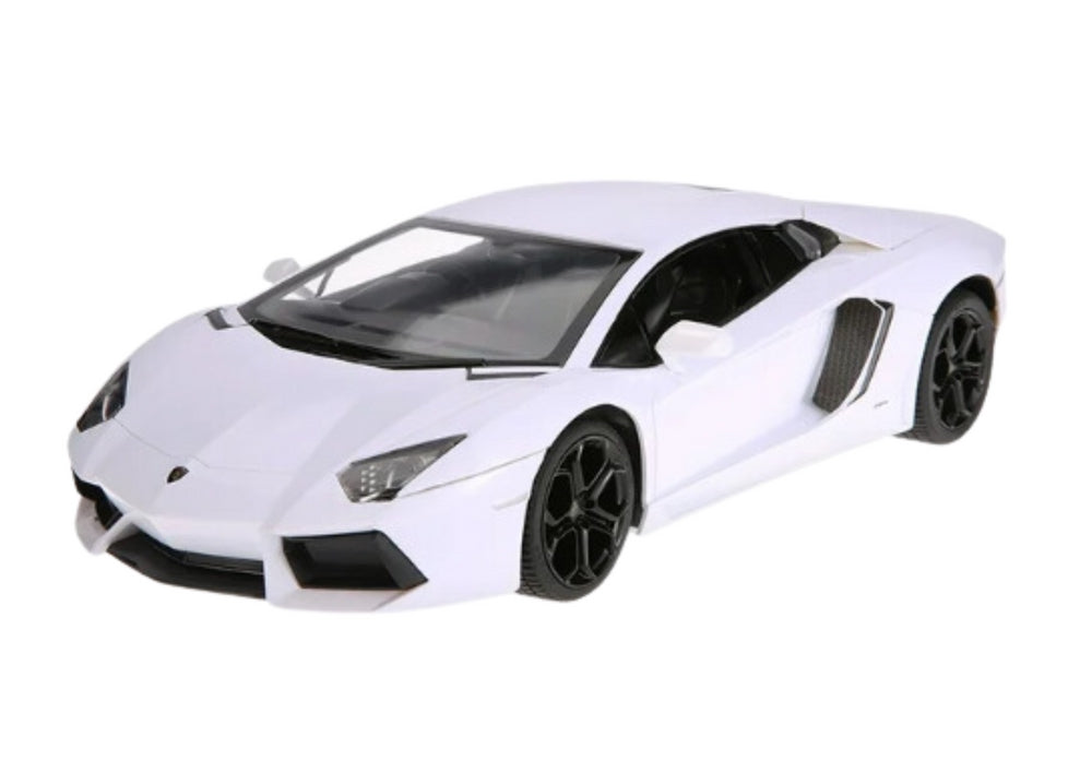 Fjärrstyrd bil Lamborghini Aventador LP700 vit, CE/EN71, 6+ år