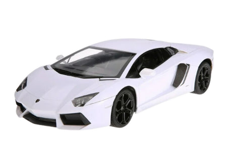 Fjärrstyrd bil Lamborghini Aventador LP700 vit, CE/EN71, 6+ år