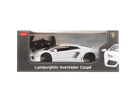 Fjärrstyrd bil Lamborghini Aventador LP700 vit, CE/EN71, 6+ år